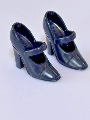 Zapatos de tacón Barbie Mary Jane azul marino años 90 2000 Foto 1 de 2