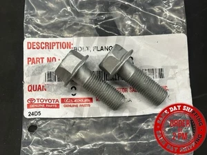 1995-2000 Lexus LS400 OEM Front Caliper Bracket To Knuckle Bolts Pair 17mm - Bild 1 von 2