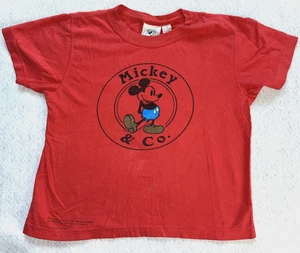 Vintage Single Stitch Mickey & Co Mickey Mouse youth t shirt size 10/12 - Picture 1 of 8