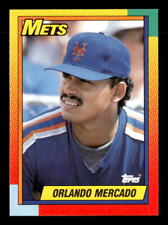 1990 Topps Traded Orlando Mercado New York Mets #73T