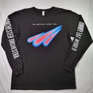 Jimmy Eat World T-Shirt Men's Large Amplified Echoes Tour Manchester Orchestra - Picture 1 of 12
