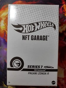 2023 Hot Wheels Series 7 NFTG Garage PAGANI ZONDA R Redeemable Diecast 1:64 New - Picture 1 of 3