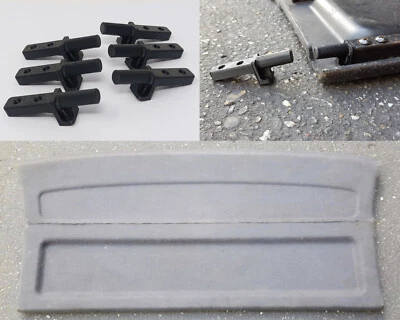 Juego de 6 Piezas Honda Civic 1996-1998 Escotilla Carga Cubierta Soportes Estante 97 98 99 Foto 1 de 4