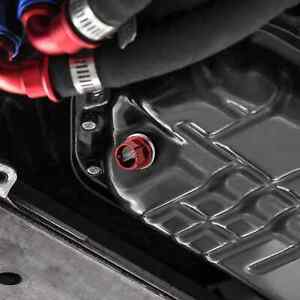 DC Sports Red Magnetic Oil Drain Bolt Plug for Honda / Mitsubishi / Mazda New