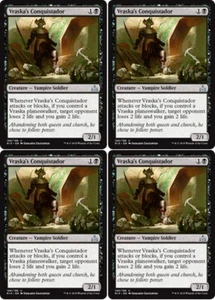 MTG - 4x VRASKA'S CONQUISTADOR - Rivals of Ixalan (U) - Picture 1 of 1