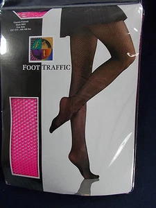 Malas de red clásicas fucsia de tráfico peatonal nuevas con etiquetas - gran idea de regalo - Imagen 1 de 3