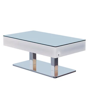 COOZY | LED Loungetisch | B:T:H 120 x 70 x 52 cm | RGB | Akku | LED Shishatisch - Bild 1 von 11