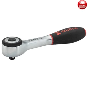Würth® Zebra 1/4" Antrieb 360° Drehgriff Ratsche - 135 mm 52 Zähne Schnellspanner - Bild 1 von 7