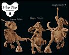 Lizardmen Raptor Riders 3D Printed In Resin 32Mm Fantasy Print My Minis