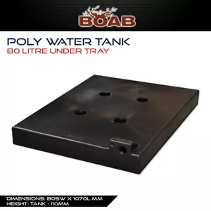 Poly Water 80 Lt Tank Under Tray Ute Utility 4X4 4WD Offroad Touring Camping - Picture 1 of 4