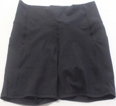 Fabletics Women's High-Waisted Moisture-Wicking Shorts JM3 Black Medium NWT • 37.49€