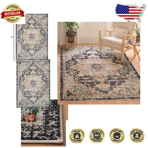Contemporary 3' x 5' Accent Rug in Black & Gold - Easy Care, Non-Shedding Design - Picture 1 of 10