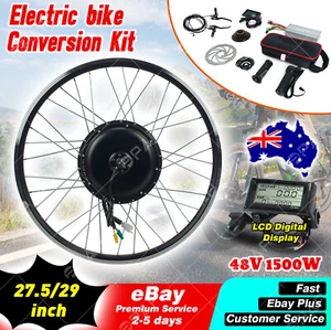 26/27.5/29inch ebike Conversion Kit 48V 1500W Motor Electric bike rear Wheel - Picture 1 of 44