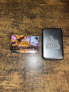 Las Vegas 4 Queens Hotel & Casino Sealed Playing Cards With Metal Tin - Picture 1 of 1
