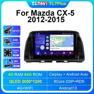 For Mazda CX5 Car Radio Multimedia Androidauto Video Navigation GPS With Carplay - Picture 1 of 28
