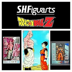S.H. FIGUARTS DRAGONBALL Z : MAJIN BOO (EVIL) & ULTIMATE SON GOHAN - Picture 1 of 1