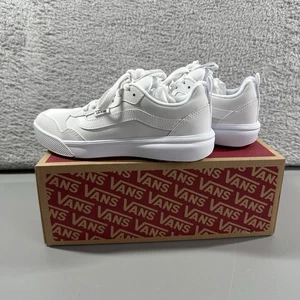 Zapatilla deportiva Vans Range EXP para mujer 6 blanca de lona para senderismo caminar - Imagen 1 de 11