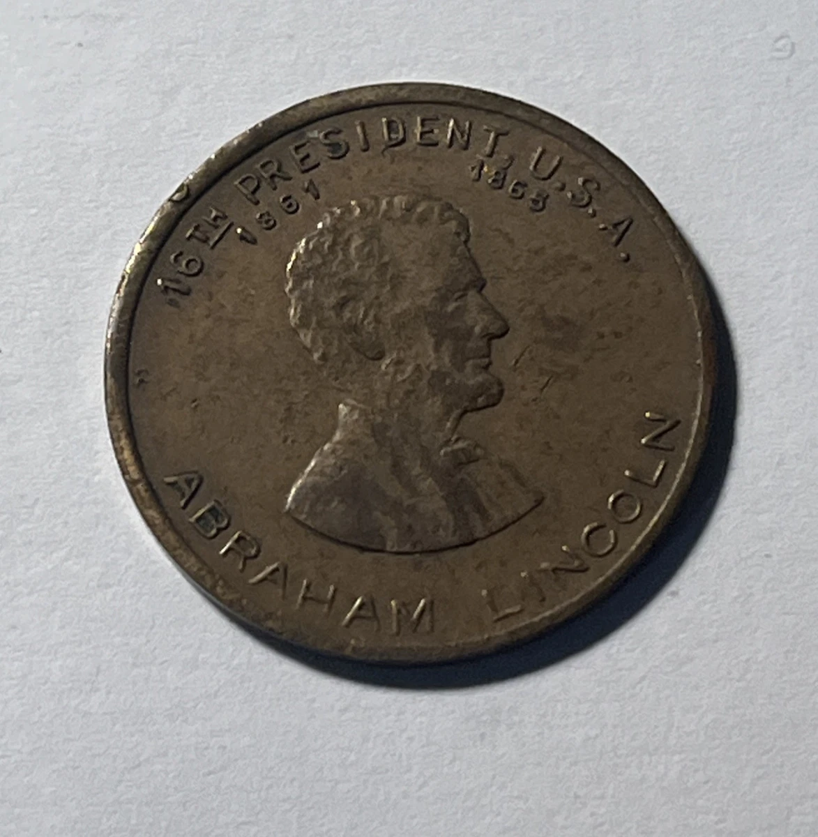 アブラハムリンカーン　メダル　ヴィンテージ Abraham Lincoln Medallion for sale | eBay