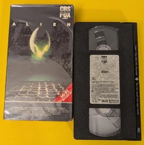 Alien VHS 1984 Release CBS FOX - Red HI-FI Video Sigourney Ridley Horror Sci-Fi - Imagen 1 de 14