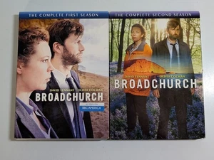 Broadchurch Complete Seasons 1 & 2 OOP British TV 3 DAVID TENNANT OLIVIA COLMAN - Imagen 1 de 7