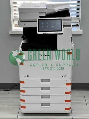 Canon imageRUNNER ADVANCE DX 4751i B&W tabloide 51ppm laser multifuncional demo - Imagem 1 de 4