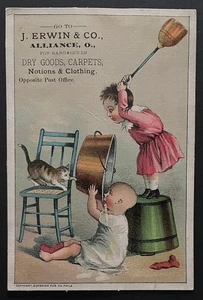 J. Erwin & Co., Alliance, Ohio, Dry Goods, Carpet, Notions & Clothing, Victorian - Picture 1 of 2