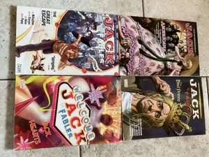 Jack of Fables Trade Paperback volúmenes 1-4 USADO (pegatina de tienda en la parte posterior) - Imagen 1 de 1
