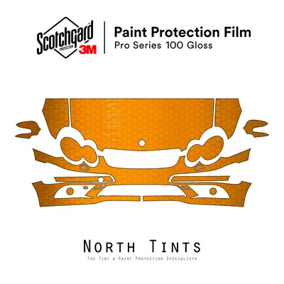 Mercedes Benz CLK550 2007-2008 3M PRO PreCorte Pintura Protección Transparente Sujetador Kit PPF Foto 1 de 4