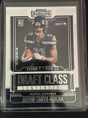 2023 Contenders Jaxon Smith-Njigba #13 RC Seattle Seahawks - Image 1 of 2