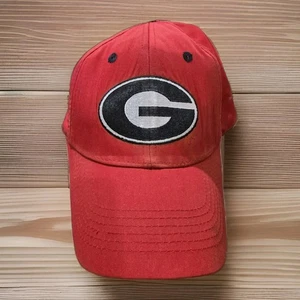 Georgia Bulldogs UGA Cap Mütze rot Logo verstellbarer Riemen hinten - Bild 1 von 5