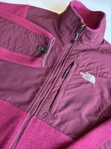 THE NORTH FACE Soft Shell Fleece Cranberry Women’s MEDIUM - Picture 1 of 4