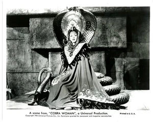 COBRA WOMAN 1943 #62 Maria Montez UNIVERSAL RESTRIKE - Picture 1 of 2