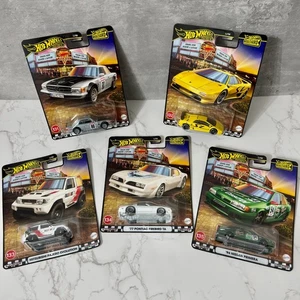 Hot Wheels Boulevard Premium - Mercedes Lamborghini Mitsubishi Nissan Pontiac - Picture 1 of 7