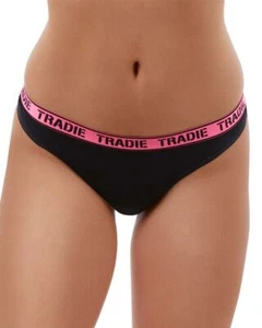 Women's Tradie 6 Pack Sizes 8-16 Pack Cotton Underwear G-String Briefs Focus (SG - Picture 1 of 6
