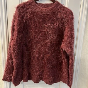 A New Day kuscheliger flauschiger angedeuteter Rollkragen Damen Pullover Gr. 2XL weinrot - Bild 1 von 6