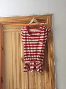 NEXT wunderschönes rot gestreiftes Damentop Größe 8 - Bild 1 von 12