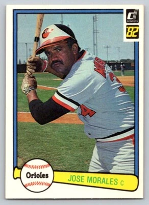 1982 Donruss - #203 Jose Morales - Image 1 of 2