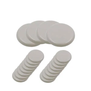20PC Everbilt 1" and  1-3/4" Beige Self Adhesive Round Furniture Hard Sliders - Picture 1 of 1