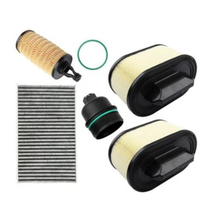 Juego de filtros de aceite de filtro de aire con tapa para Maserati Ghibli Levante Quattroporte 3,0 L - Imagen 1 de 16