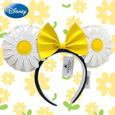 Disney-Diadema Girasol Flores Arco Princesa Niñas Mujeres Orejas de Minnie Mouse Nuevo Foto 1 de 4