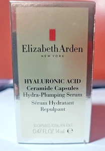 Elizabeth Arden Ceramide Hyaluronic Acid Capsules  Hydra-Plumping Serum, 30 Caps - Picture 1 of 6