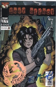 FEAR EFFECT Special #1 NM+ E3 SIGNED F Mastromauro Exclusive GOLD FOIL Variant - Picture 1 of 2