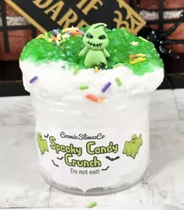 Spooky Candy Crunch Snow Fizz Bingsu Slime~Halloween Slimes~Fall~Scented~ ASMR - Picture 1 of 12
