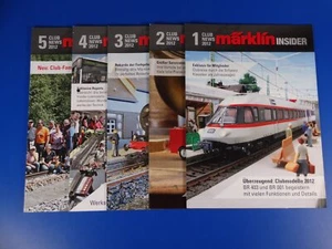 Märklin INSIDER - CLUB NEWS - Band 1-5 / 2012 - Bild 1 von 1