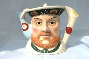 RARE THEIERE DE COLLECTION SADLER HENRY VIII PORCELAINE ANGLAISE - Imagen 1 de 1