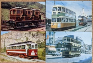 Postcards,Tramcars Royal Coach T2896 T2896 Bolton 66 Glasgow 1297 Edinburgh 35 - Picture 1 of 6