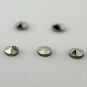 100pcs 0.8~2mm Round Flat Back Natural Marcasite Stone For DIY watch Jewelry - Picture 1 of 6