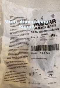 1PCS NEW SAC-5P-M12T/2XM12 VP #WA - Afbeelding 1 van 3