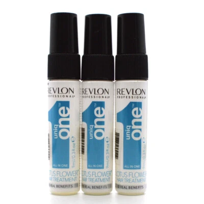 Revlon Uniq One Lotus Flower All in One Hair Treatment ( 3) Travel Size 0.3 oz - Image 1 of 2