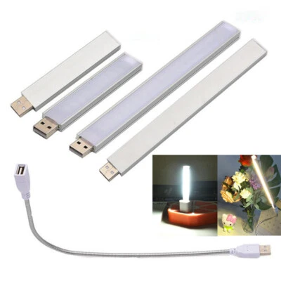 Portable USB LED Table Lamp Reading Desk Light For Camping Power Bank Notebook - Image 1 of 4